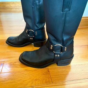 Canadian made harness motorcycle boots